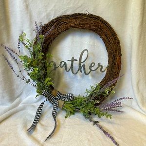 Handmade Farmhouse Wreath